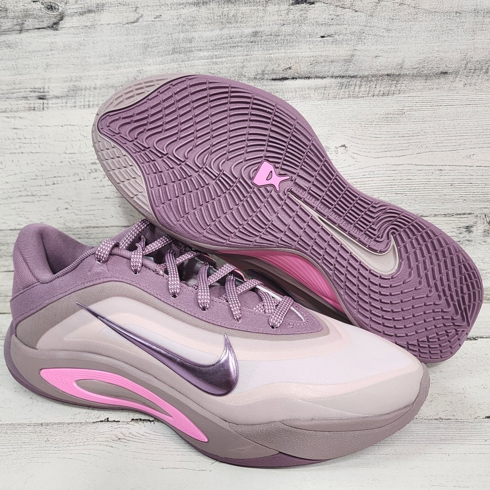 Nike A'One Shoes Womens 11.5 Mens 10 Violet Dust/Pink Spell FZ8605-501